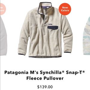 Patagonia snap over fleece jacket (MAKE OFFERS ))